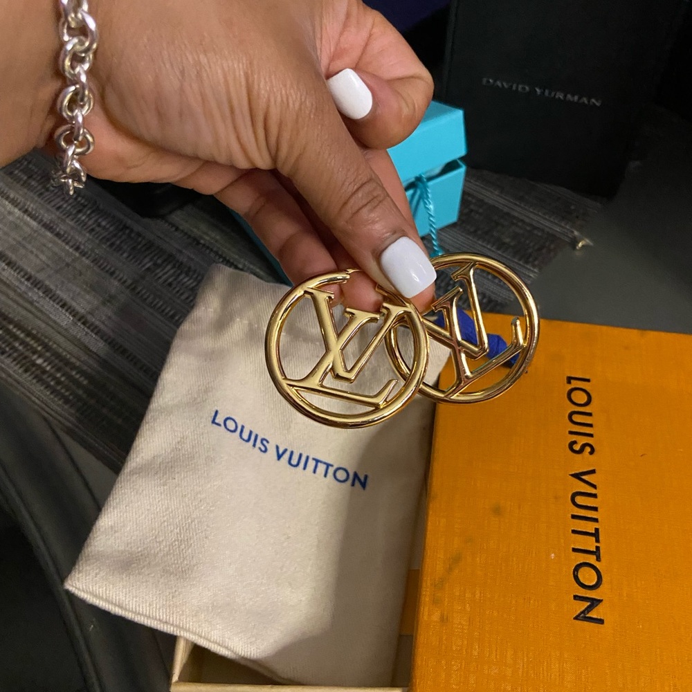 Louis Vuitton Hoop Earrings